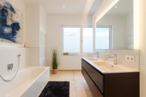 Penthouse Vogelnest 130 qm - BBQ - Dachterrasse