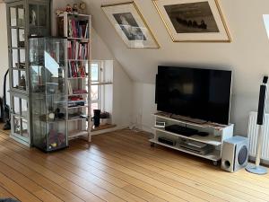 Stor lejlighed i landlige omgivelser