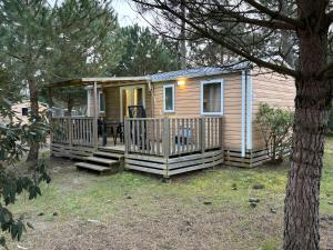 MOBIL HOME spacieux Camping 5 étoiles acces direct à la mer
