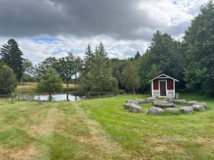 Charmigt hus på landet