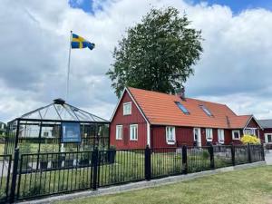 Charmigt hus på landet