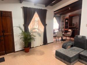 Country house in the middle of the world