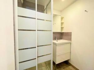 Résidence Villaret - Studio cabine avec cuisiné équipée et vue sur les pistes MAE-4194