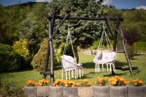 Dom w Chomranicach- Jacuzzi, domek grillowy