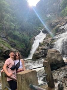 Jungle track to the waterfall