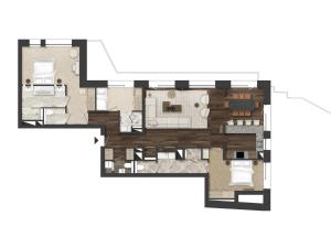 Appartement de luxe à Courchevel 1850, accès ski et bien-être inclus - FR-1-830-15