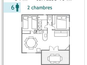 Chalet à Chaillé-les-Marais - Terrasse et salon de jardin - API-1-52-363