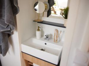 Mobil-home confortable avec 2 chambres et cuisine équipée - API-1-52-481