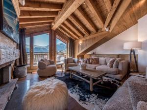 Courchevel 1850: Appartement ski-inski-out, 3 chambres, Wi-Fi, parking - FR-1-631-235
