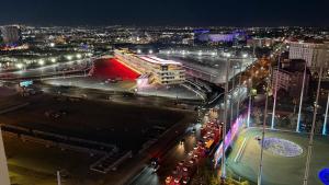 Suite Hub LV HIGH floor Sphere view MGM Signature