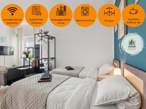 2 Schlafplätze - Zentral, ruhig, WLAN, Terrasse