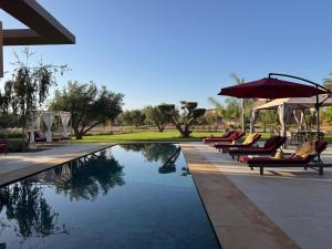 Villa Badia, 30 minutes médina, 4 suites, piscine