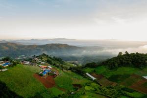 บ้านละอองฟ้า1 แอร์ ม่อนแจ่ม วิวดอยหลวงเชียงดาว