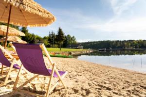 Domki modułowe przy plaży