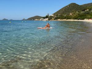 Appartement de luxe type 4 Eden Suite Sanguinaires vue mer avec piscine chauffée résidence Ajaccio