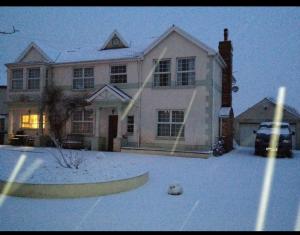 Family & friends get together birthday hot tub