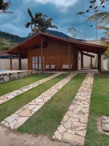 Casa na Recanto Verde Mar com piscina