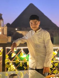 Mohamed Pyramids view