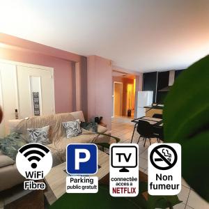 chaleureux T3 avec style et confort - 3hvězdičkové hotely ve městě Montluçon