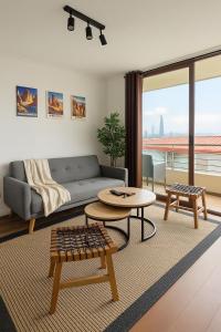 Refugio Bellavista vista al Costanera y los Andes