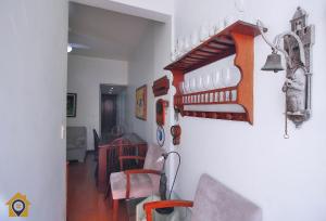 Sala e Quarto no Leme p 4 pessoas com garagem