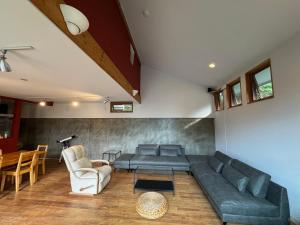 Cabin G Lake Saiko 1min, MtFuji View, BBQ, Hammock, fire pit