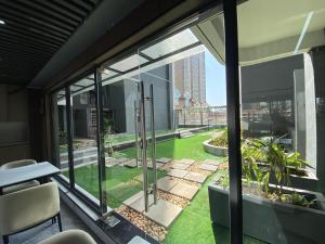 celestial three bedroom apartment with swimming pool fully equipped gym ample parking space children playing ground and a relaxing well manicured garden area for relaxing