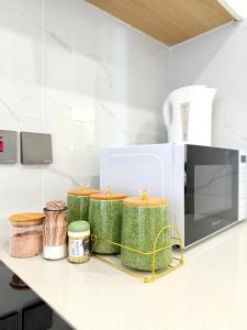 classy executive two bedroom apartment with fully equipped gym ample parking space swimming pool children playing ground and amazing scenic views