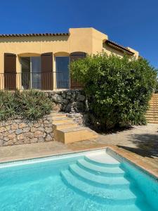 Villa La Baume 10 couchages, piscine, vue mer Le Tignet 06