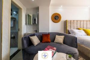 lovely fully furnished studio apartment in kilimani with unbeatable city views