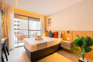 Easy Star - Charmoso Studio proximo a Estação Borba Gato - YR01I