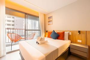 Easy Star - Charmoso Studio proximo a Estação Borba Gato - YR01I