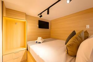 Aconchegante studio com mezanino no Brooklin