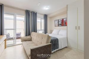 Studio c varanda a 500m do Metrô - MOP0103