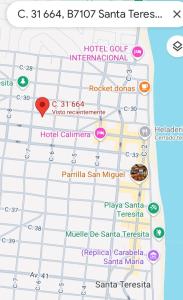 Duplex santa Teresita para 6 personas