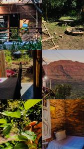 Suíte Oriente Vale do Capão Refúgio acolhedor com vista para montanha & pet friendly