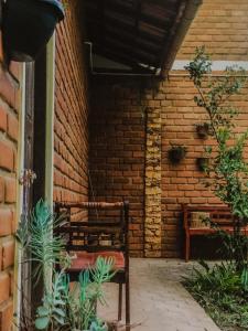 Suíte Oriente Vale do Capão Refúgio acolhedor com vista para montanha & pet friendly