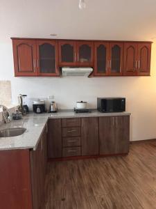 Departamento moderno con vista a los volcanes en el 1er piso