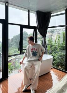 Ơ Homestay - Phòng full kính Tam Đảo