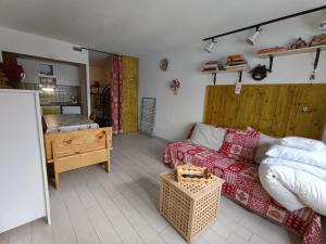 Studio cosy sur les pistes à Montgenèvre - 4 personnes, lave-linge, animaux acceptés - FR-1-445-55