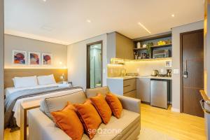 Estúdio com varanda em Pinheiros-SP FDK0074