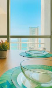 Lindo apto vista al mar,central y piscina rooftop