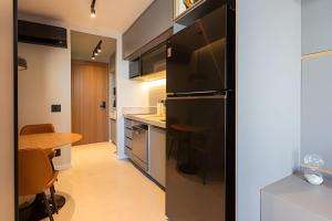 Studio Premium com Rooftop e Piscina com vista Mar para a Baia de Todos os Santos