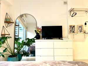 Monoambiente en Palermo cerca Rural, edificio moderno para 2 o 3 huespedes