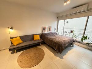 Monoambiente en Palermo cerca Rural, edificio moderno para 2 o 3 huespedes