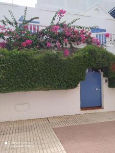 Chalet con jardín junto a la playa