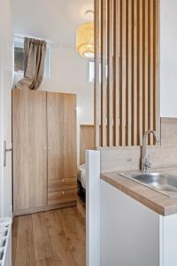 Studio with outdoor area 10 min from Rouen