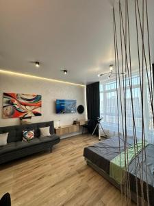 Апартаменты в Аркадии с видом на море и террасой !