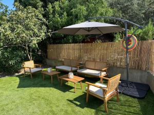 Maison calme, piscine et festival à deux pas