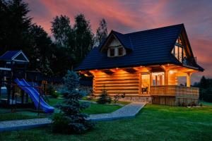 Góralski dom balia kominek Lawendowy Dom na Wichrowym Wzgórzu